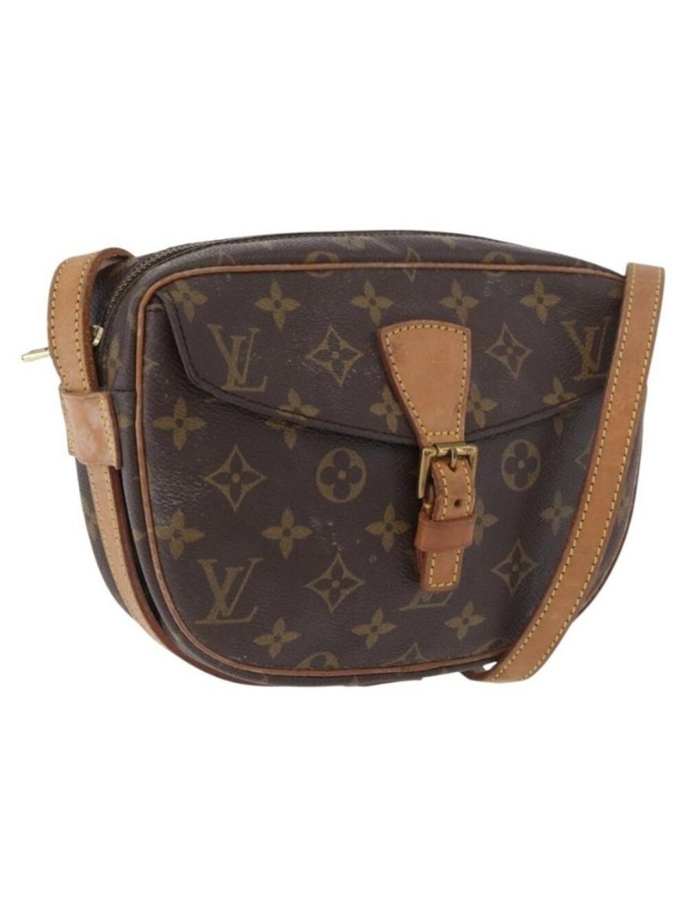 Authentic LOUIS VUITTON Monogram Jeune Fille PM Shoulder Bag M51227 LV